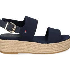 TOMMY HILFIGER Sandalias con plataforma de Mujer FW0FW07885 DW6 SPACE BLUE