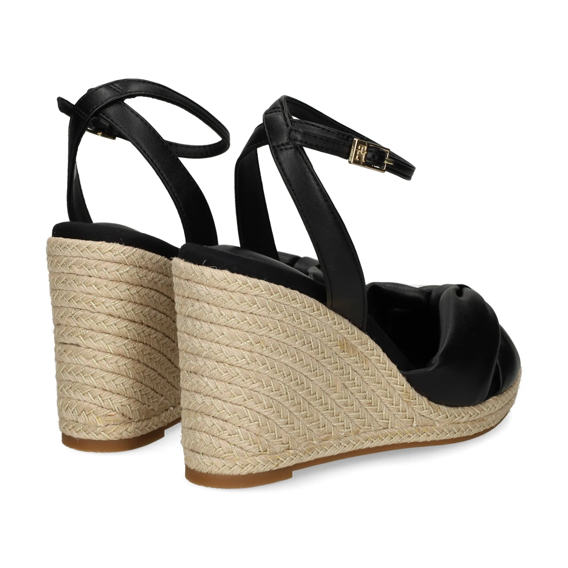 TOMMY HILFIGER Sandalias cuña de Mujer FW0FW09011 BDS BLACK