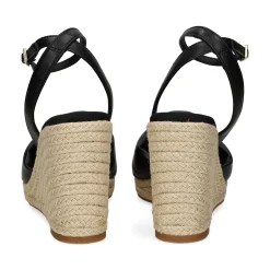 TOMMY HILFIGER Sandalias cuña de Mujer FW0FW09011 BDS BLACK