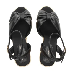 TOMMY HILFIGER Sandalias cuña de Mujer FW0FW09011 BDS BLACK