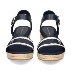 TOMMY HILFIGER Sandalias cuña de Mujer FW0FW08044 DW6 SPACE BLUE