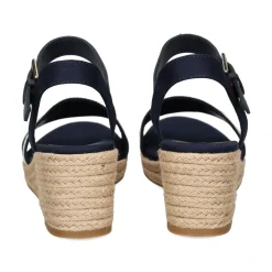 TOMMY HILFIGER Sandalias cuña de Mujer FW0FW08044 DW6 SPACE BLUE