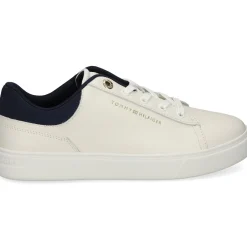 TOMMY HILFIGER Zapatillas de Mujer FW0FW09020 02Y ECRU/BLUE