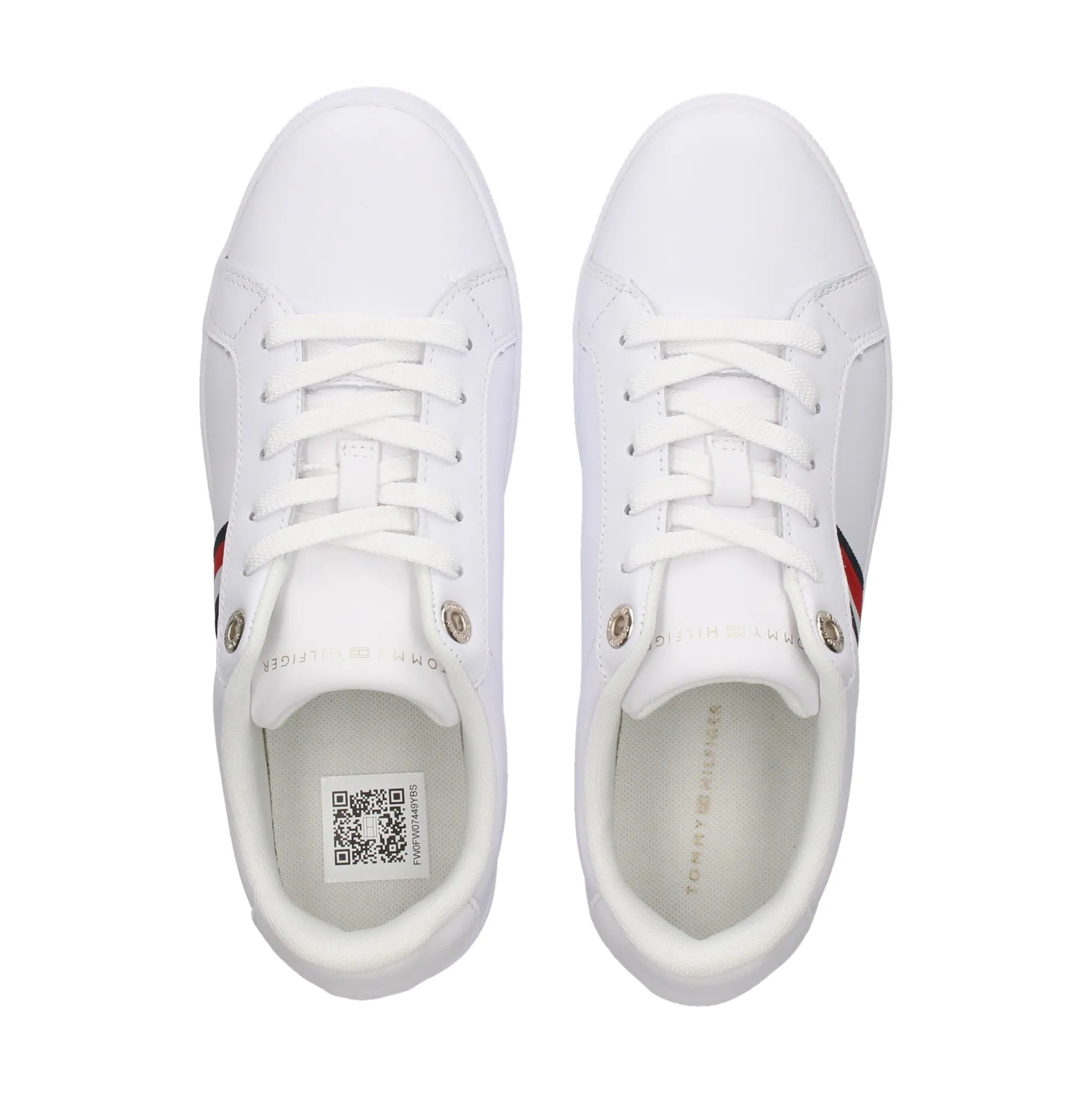 TOMMY HILFIGER Zapatillas de Mujer FW0FW07449 YBS WHITE