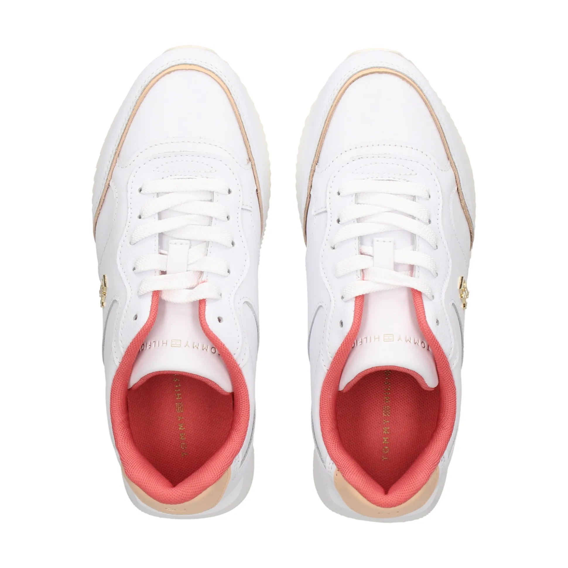 TOMMY HILFIGER Zapatillas de Mujer FW0FW08696 01S WHITE/WASHE