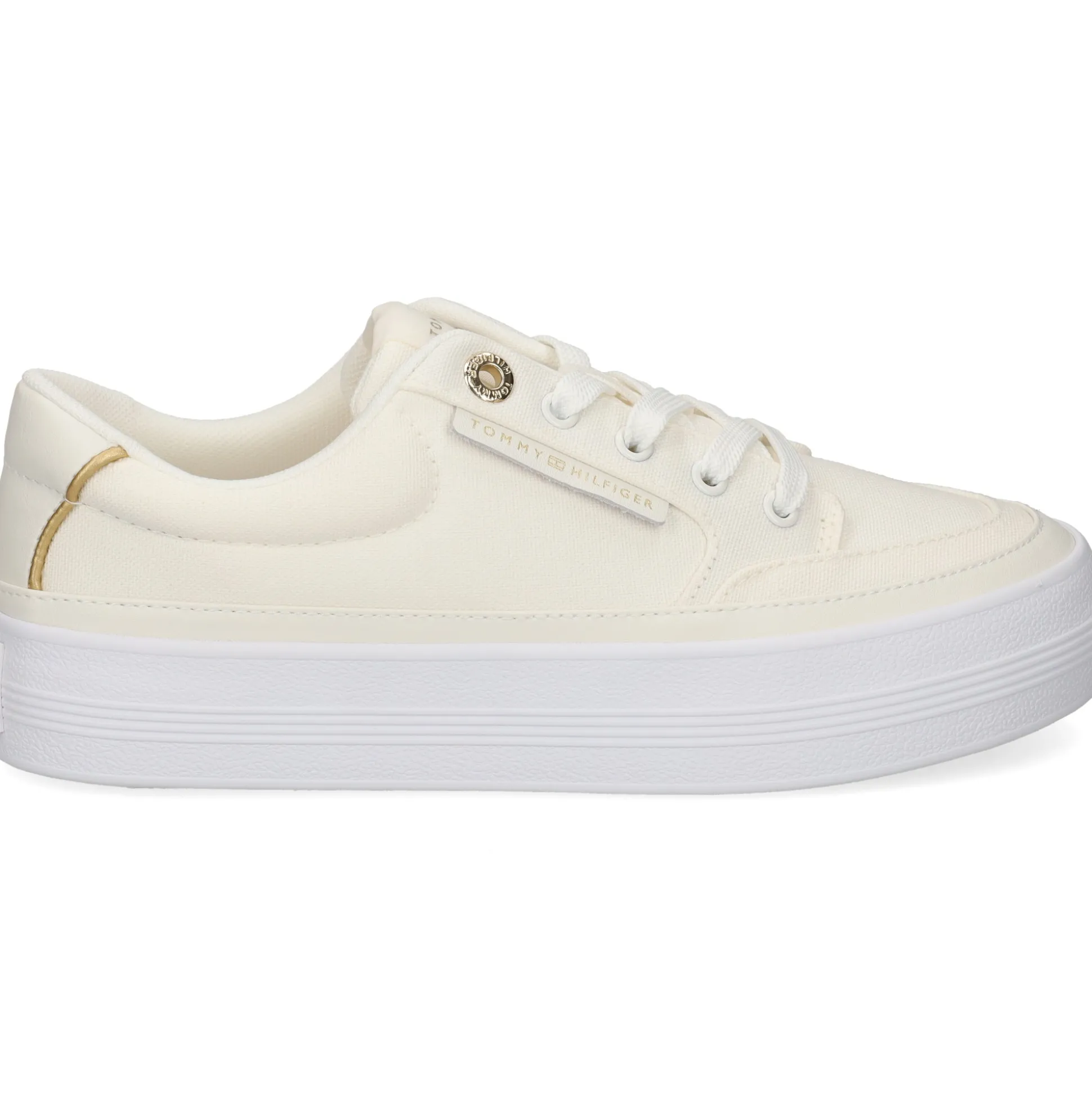 TOMMY HILFIGER Zapatillas de Mujer FW0FW08323 YBL ECRU