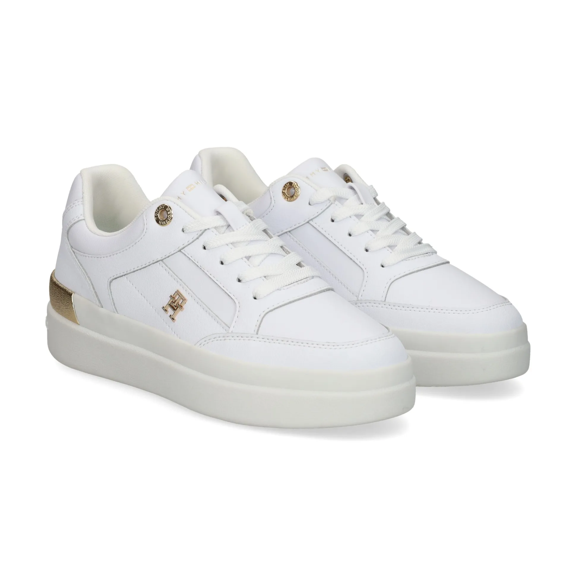 TOMMY HILFIGER Zapatillas de Mujer FW0FW08126 YBS WHITE
