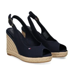 TOMMY HILFIGER Zapatos cuña FW0FW09343 DW6 AZUL ESPACI