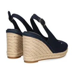 TOMMY HILFIGER Zapatos cuña FW0FW09343 DW6 AZUL ESPACI