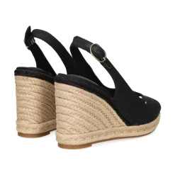 TOMMY HILFIGER Zapatos cuña FW0FW09343 BDS NEGRO