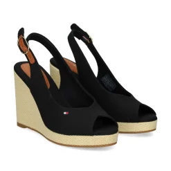 TOMMY HILFIGER Zapatos cuña FW0FW08597 BDS BLACK