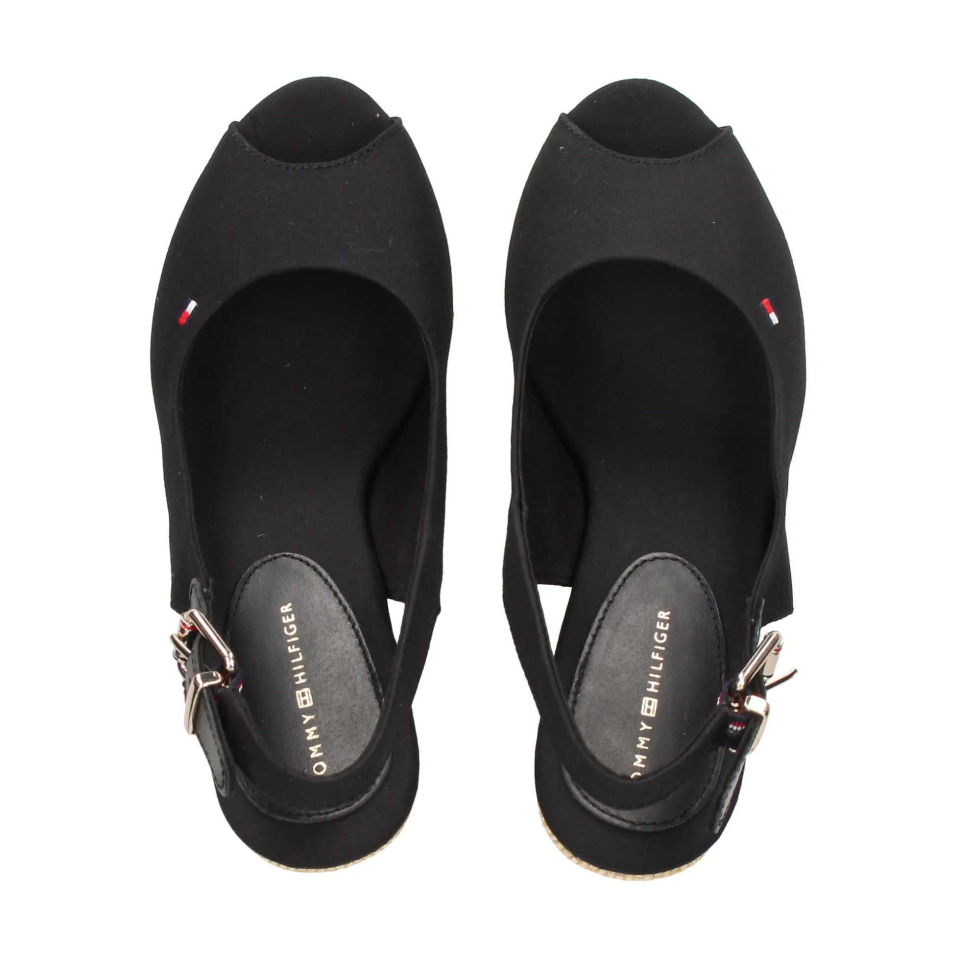 TOMMY HILFIGER Zapatos cuña FW0FW04789 BDS BLACK