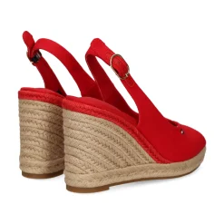 TOMMY HILFIGER Zapatos cuña FW0FW09343 XLG ROJO PRIMAR
