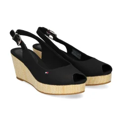 TOMMY HILFIGER Zapatos cuña FW0FW04788 BDS BLACK