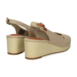 TOMMY HILFIGER Zapatos cuña FW0FW08595 ACC HORSERADISH