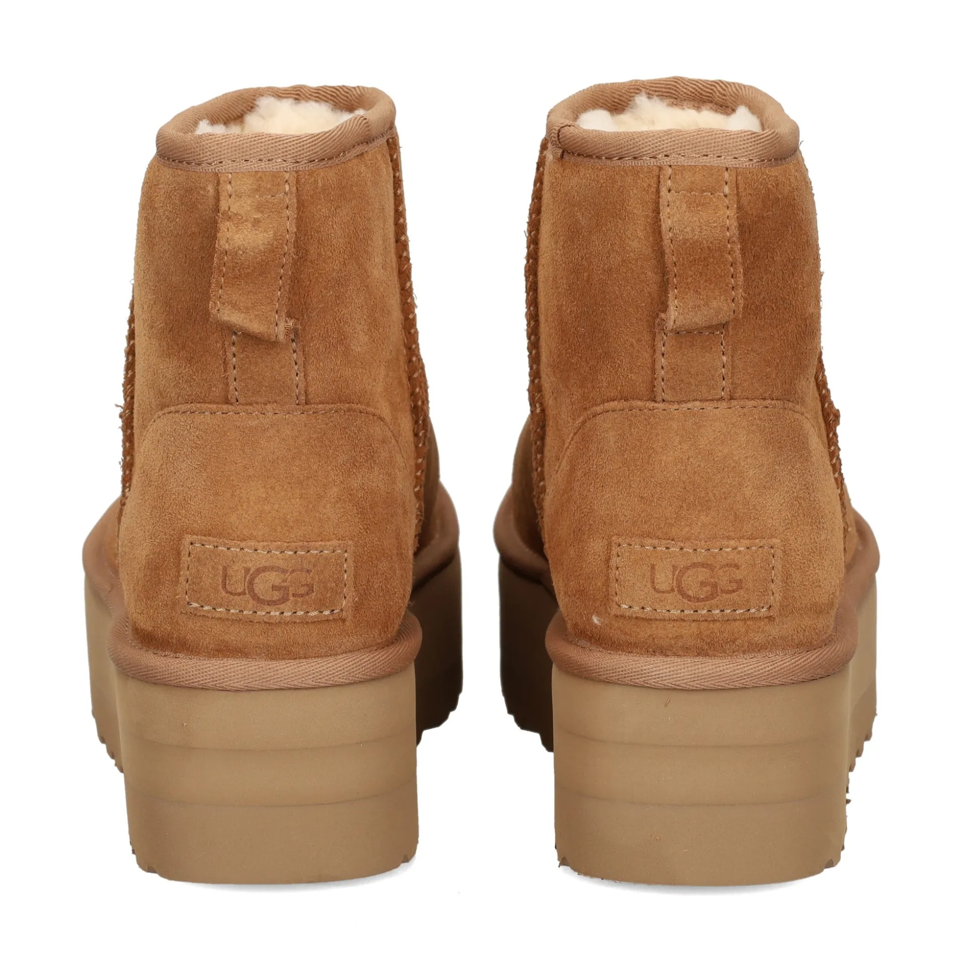 UGG Botines con tacón de Mujer 1134991 CHESTNUT