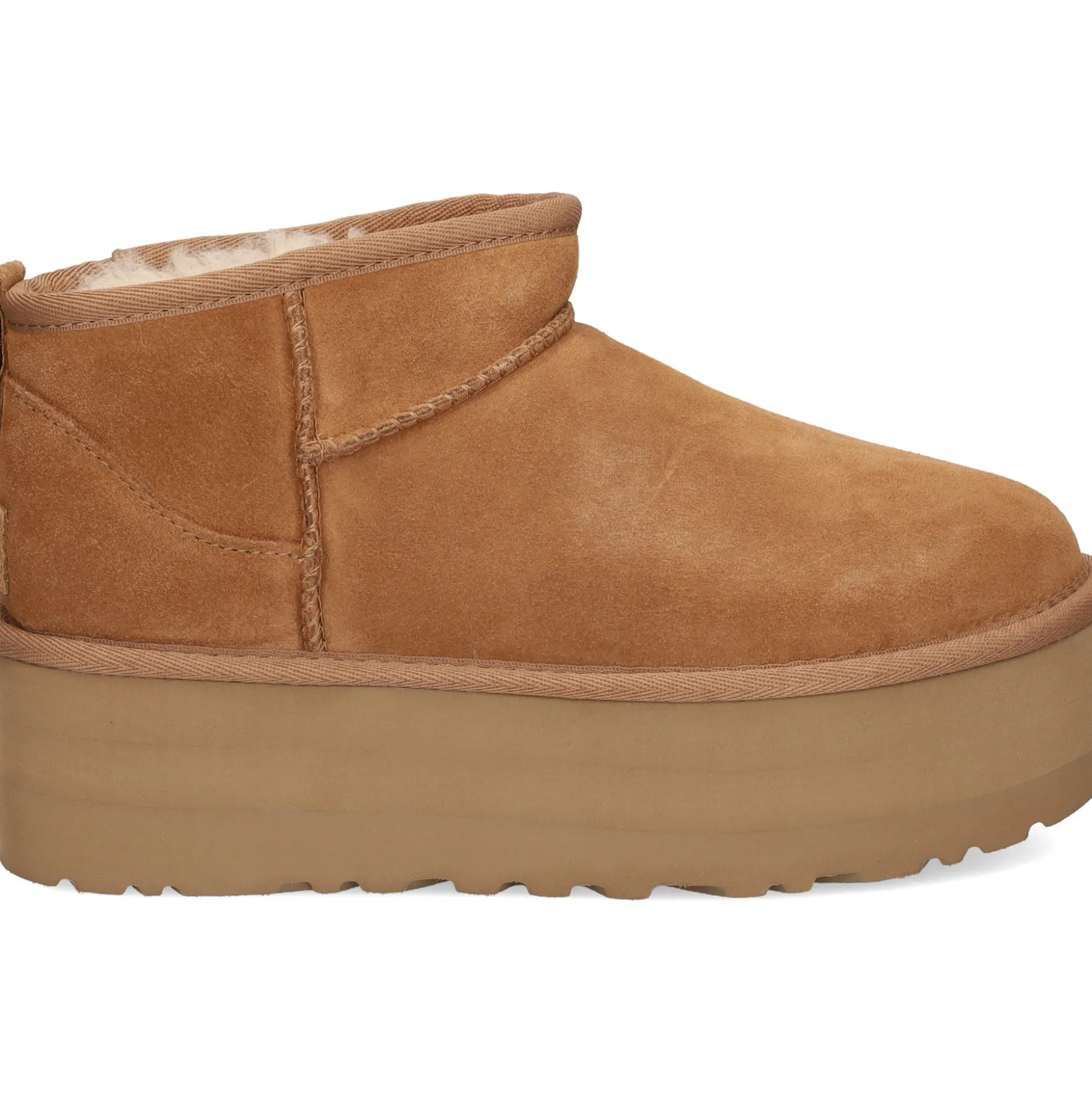 UGG Botines con tacón de Mujer 1135092 CHESTNUT