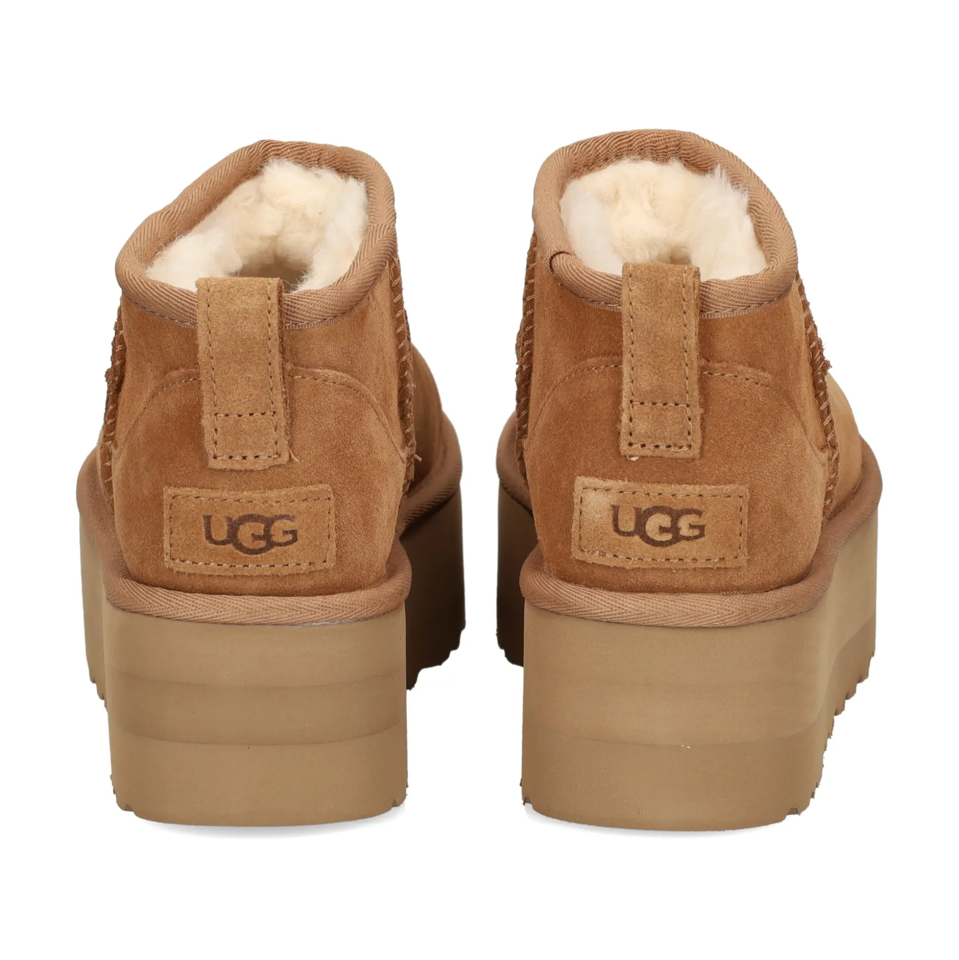 UGG Botines con tacón de Mujer 1135092 CHESTNUT