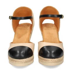 UNISA Alpargatas de Mujer CAVA_NS NEGRO