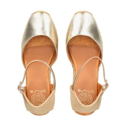 UNISA Alpargatas de Mujer CACERES_LMT PLATINO