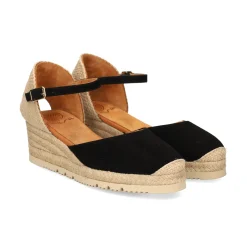 UNISA Alpargatas de Mujer CISCA_24_KS NEGRO