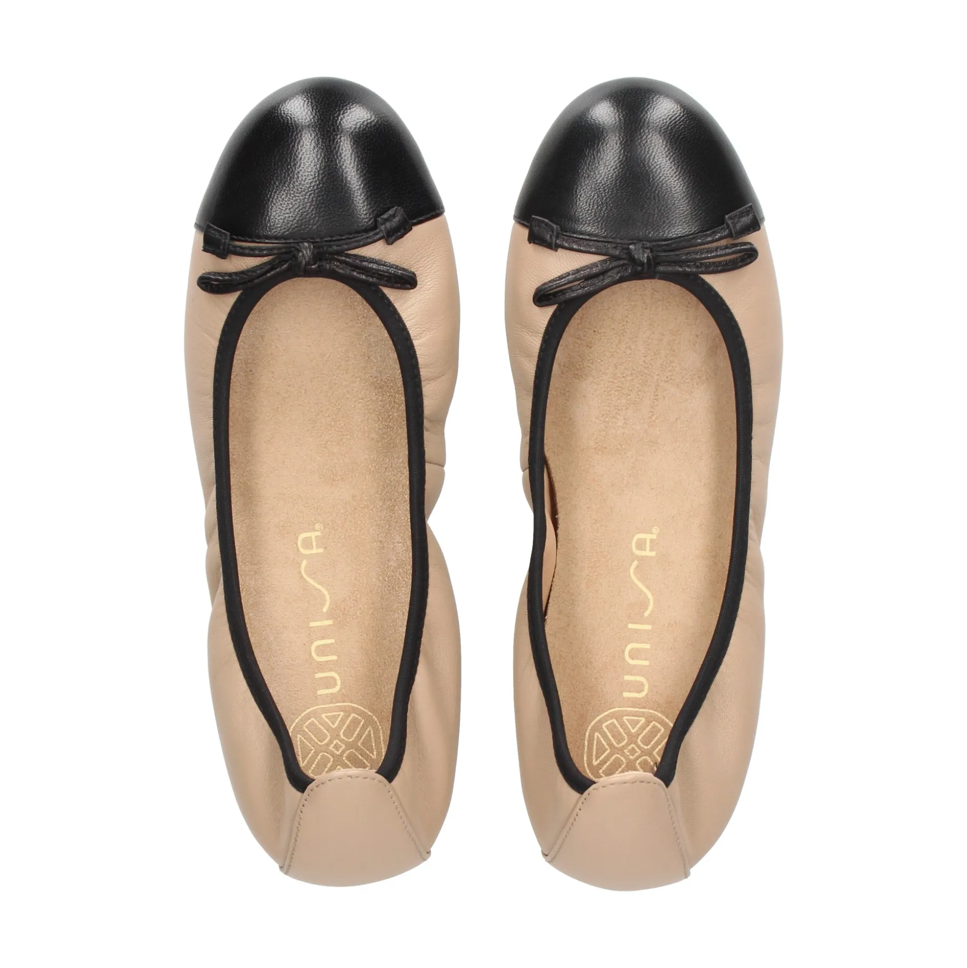 UNISA Bailarinas de Mujer AUTO_F24_NTO ARENA/BLK