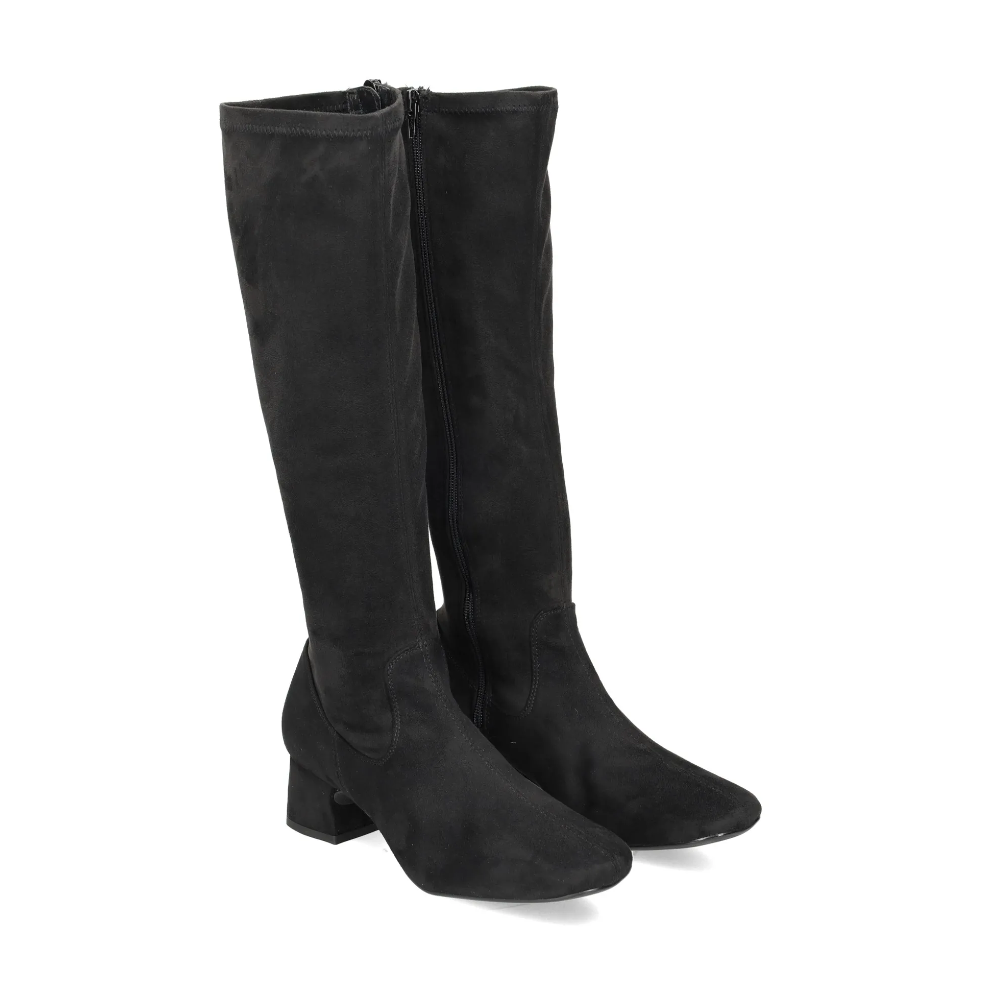UNISA Botas con tacón de Mujer LAPES_F23_ST NEGRO