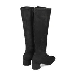 UNISA Botas con tacón de Mujer LAPES_F23_ST NEGRO