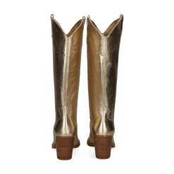 UNISA Botas con tacón de Mujer MALONE_MEC PLATINO