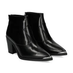 UNISA Botines con tacón de Mujer MIRLO_SIV NEGRO