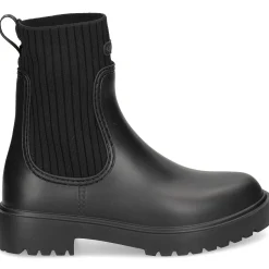 UNISA Botines con tacón de Mujer FAYNAR_RIB NEGRO