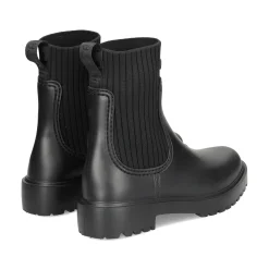 UNISA Botines con tacón de Mujer FAYNAR_RIB NEGRO