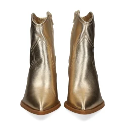 UNISA Botines con tacón de Mujer MELIAN_MEC PLATINO