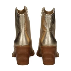 UNISA Botines con tacón de Mujer MELIAN_MEC PLATINO