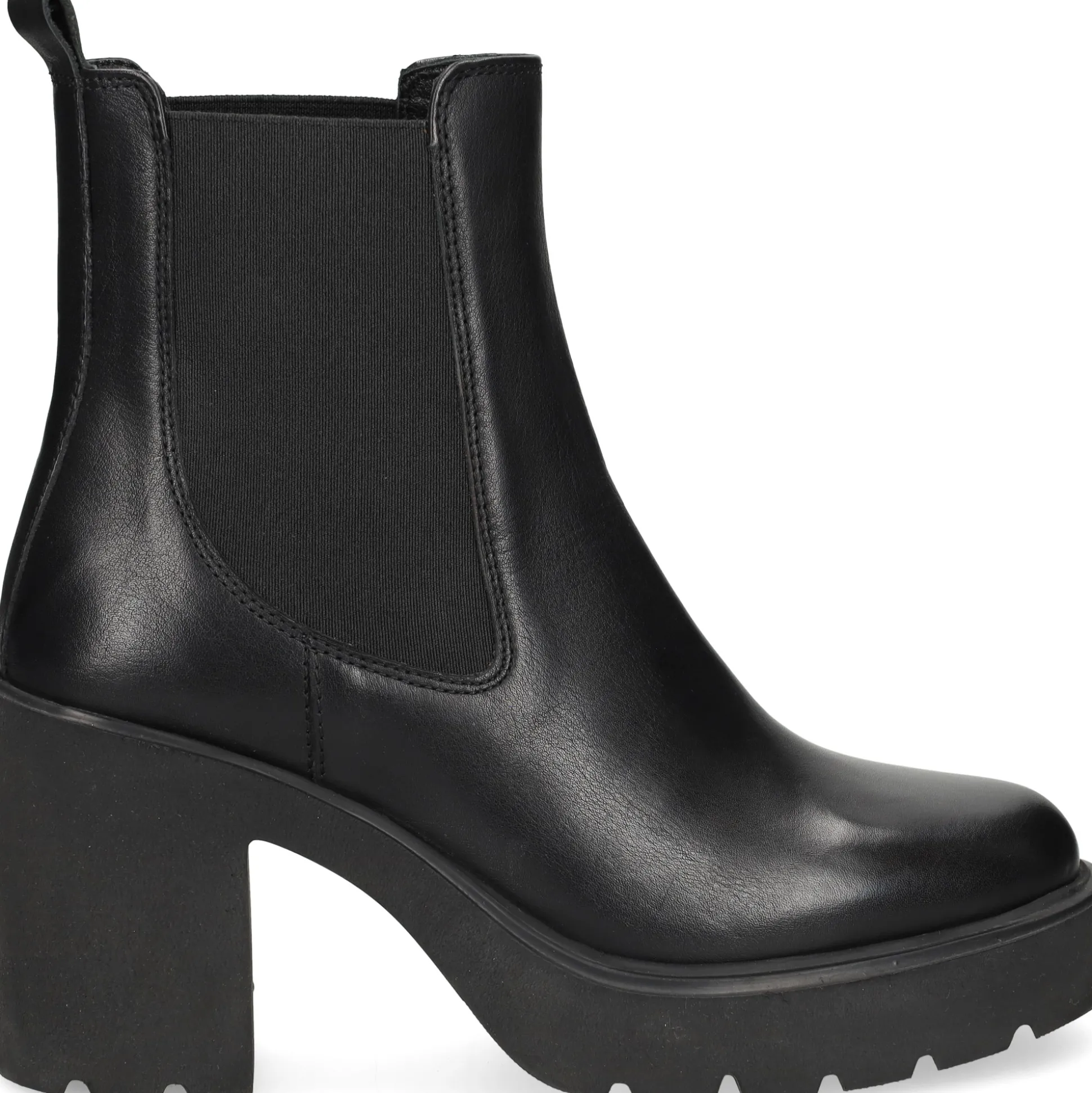 UNISA Botines con tacón de Mujer KLINO_STT NEGRO