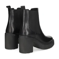 UNISA Botines con tacón de Mujer KLINO_STT NEGRO