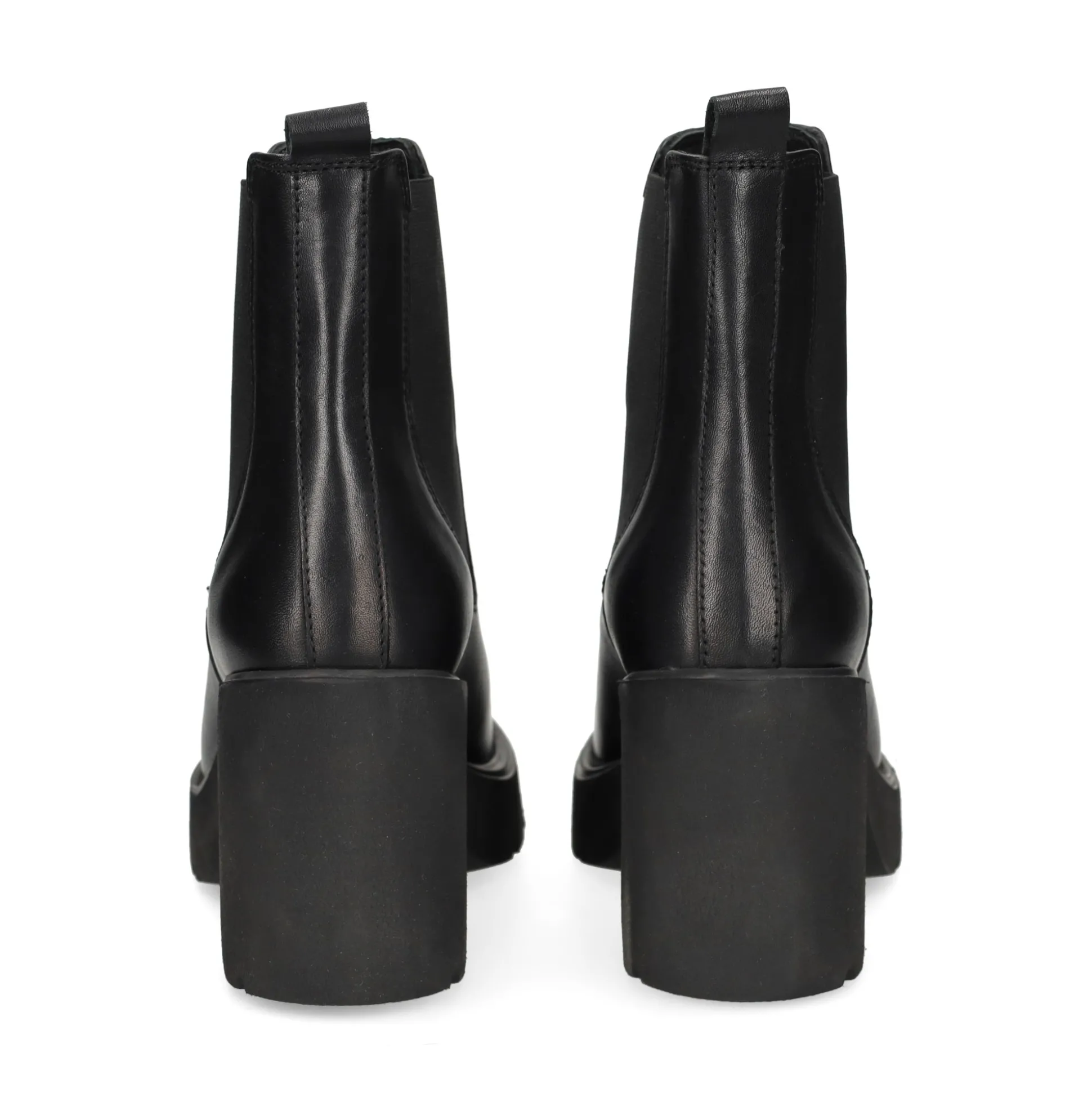 UNISA Botines con tacón de Mujer KLINO_STT NEGRO