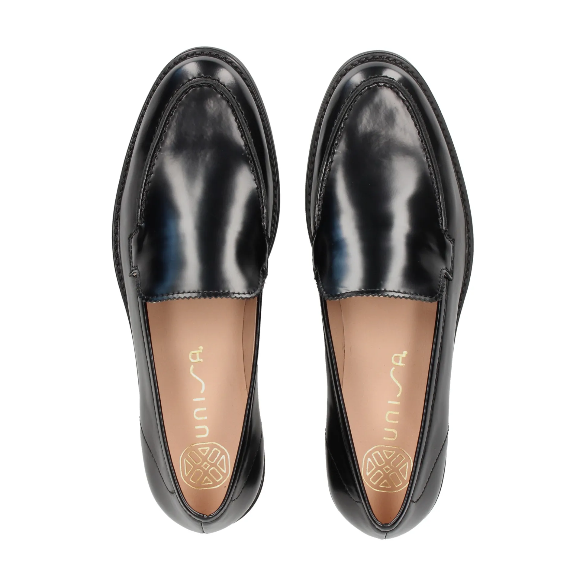 UNISA Mocasines de Mujer BALIZA_SIV NEGRO