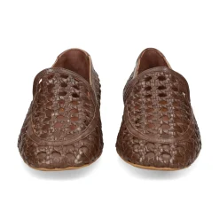 UNISA Mocasines de Mujer BAIX_CRF CHOCOLATE
