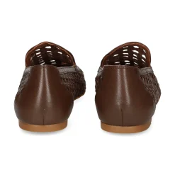 UNISA Mocasines de Mujer BAIX_CRF CHOCOLATE