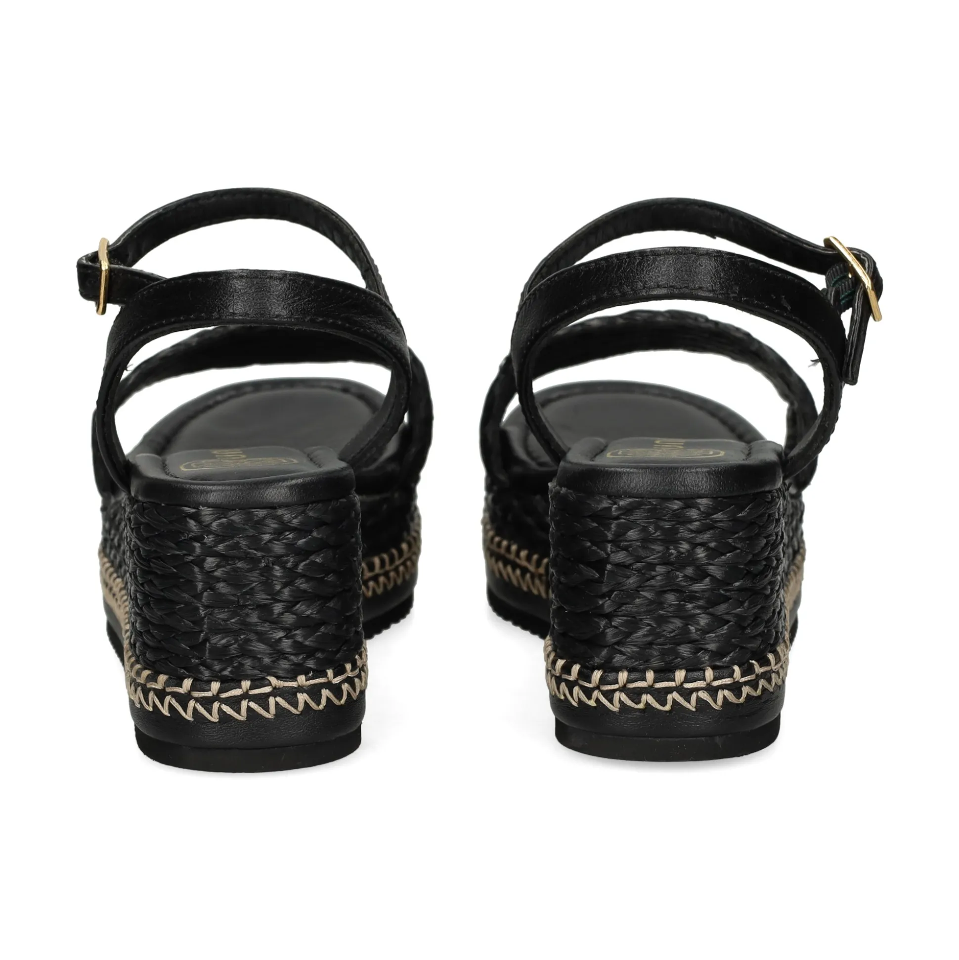 UNISA Sandalias con plataforma de Mujer KEBEC_25_GRA NEGRO