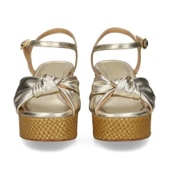 UNISA Sandalias con plataforma de Mujer KALEA_LMT PLATINO