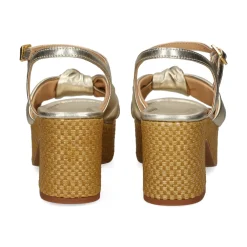 UNISA Sandalias con plataforma de Mujer KALEA_LMT PLATINO