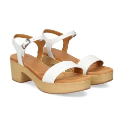 UNISA Sandalias con plataforma de Mujer IRITA_24_NS BLANCO