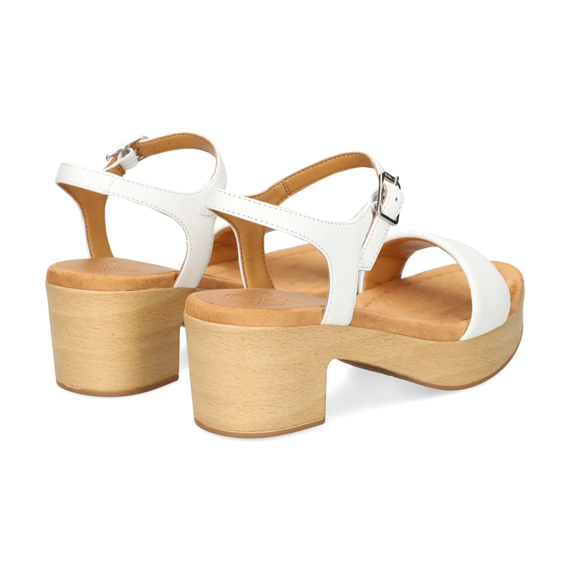 UNISA Sandalias con plataforma de Mujer IRITA_24_NS BLANCO