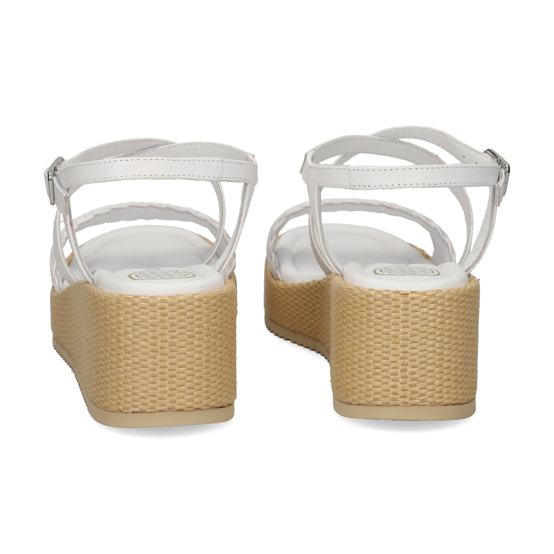 UNISA Sandalias con plataforma de Mujer KALION_GRA BLANCO