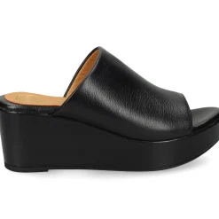 UNISA Sandalias con plataforma de Mujer KIRANE_25_MDE NEGRO