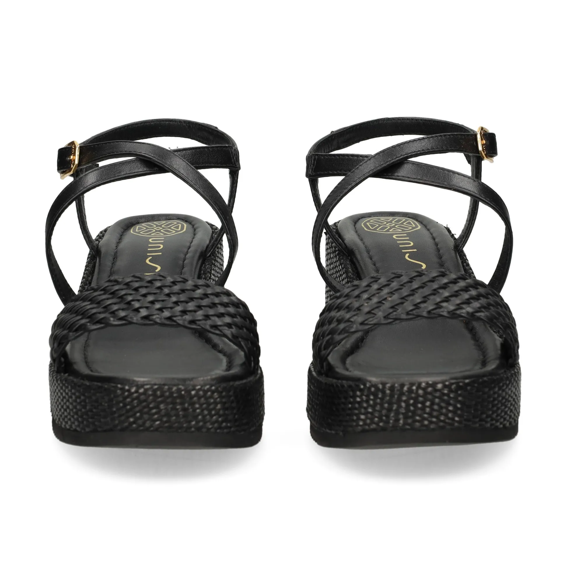 UNISA Sandalias con plataforma de Mujer KALION_GRA NEGRO