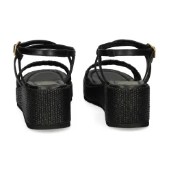 UNISA Sandalias con plataforma de Mujer KALION_GRA NEGRO