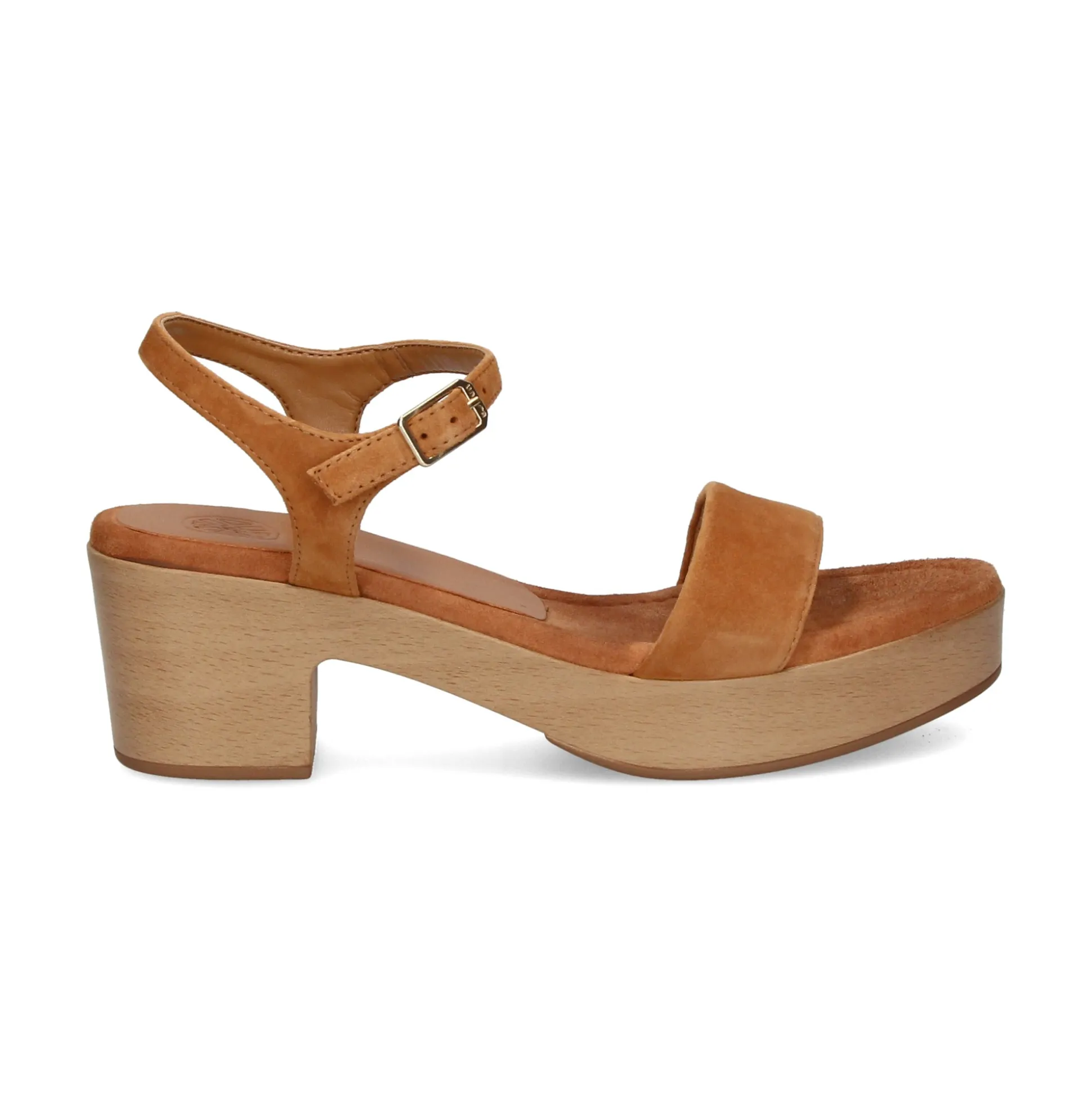 UNISA Sandalias con plataforma de Mujer IRITA_23_KS CINNAMON